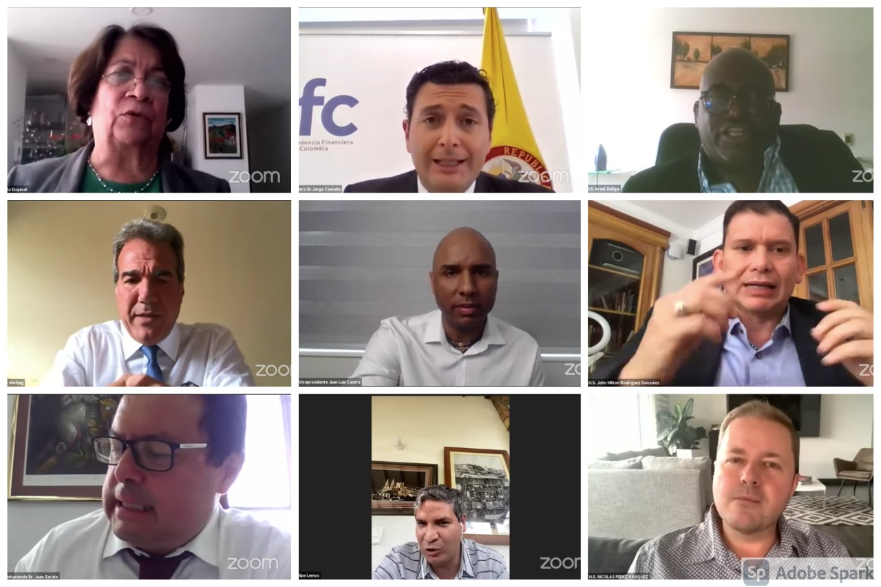 Collage virtual debate Ref Tribu