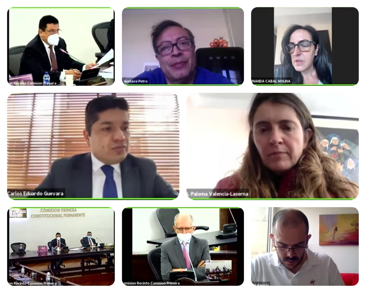 Collage discución PAL Páramos