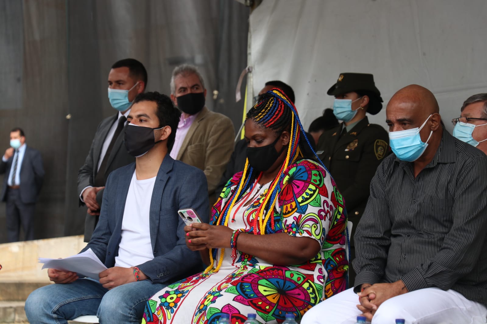 Víctimas acto curules