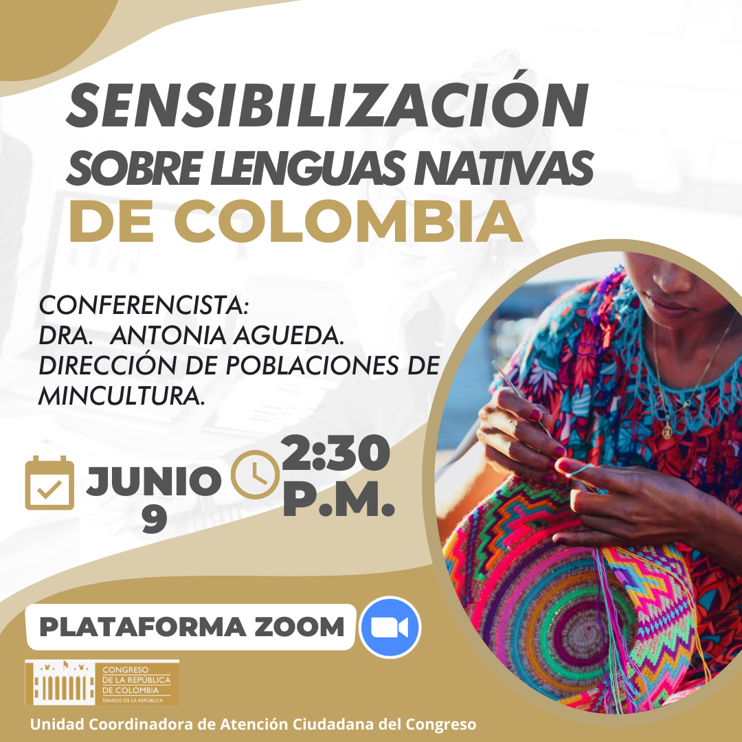 pieza sensibilización lenguas nativas colombianas