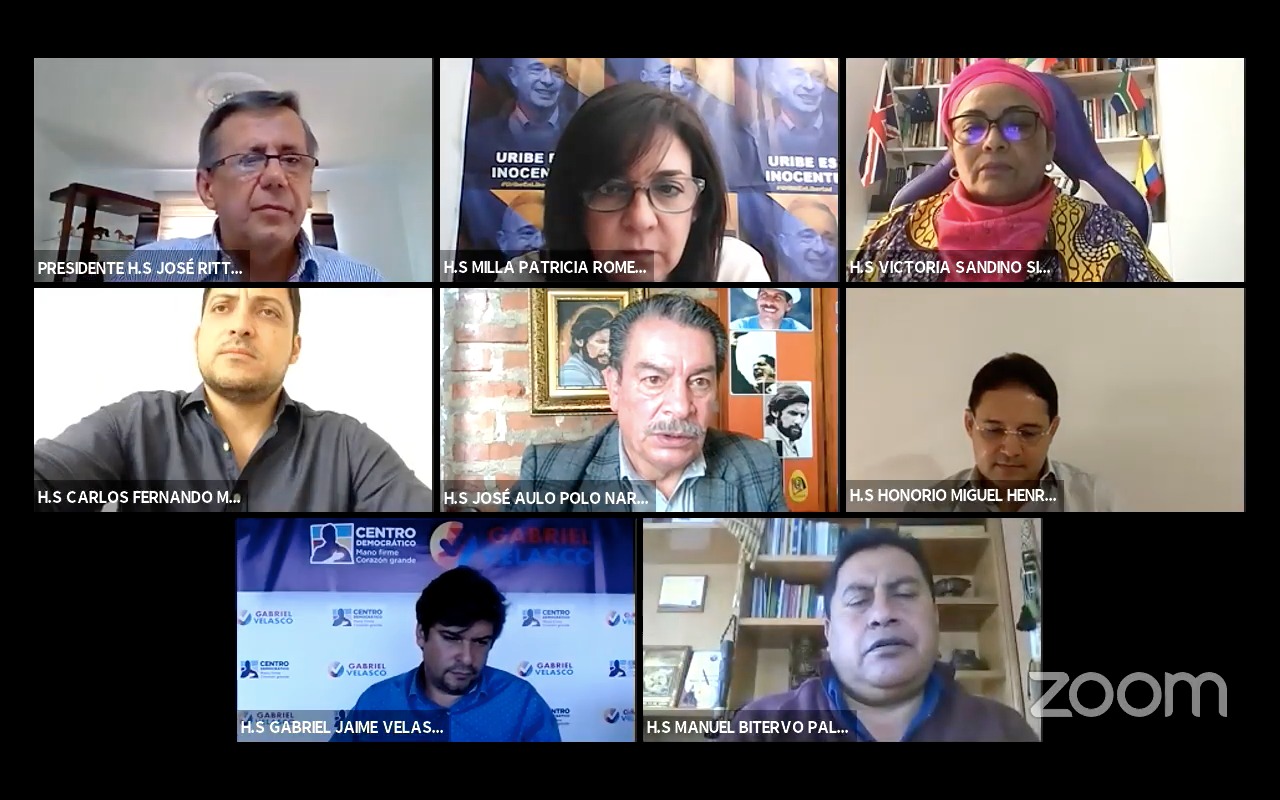 Sesión virtual de la Comisión Séptima