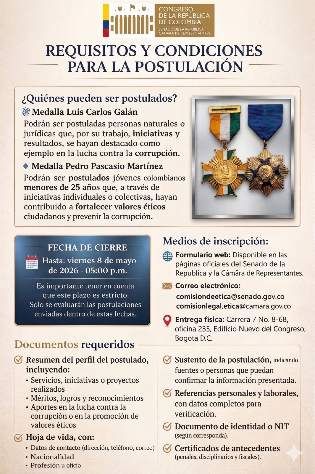 REQUISITOS 2026